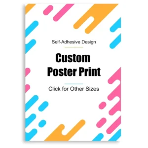 Factory Custom Large A0 A1 A2 A3 Waterproof 50×70 Paper Vinyl Poster Printing Service 24x36inch Wall Poster Prints