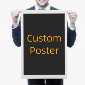 Factory Custom Large A0 A1 A2 A3 Waterproof Vinyl 3d Wall Poster Printing Service Paper 24×36 Service Poster Prints