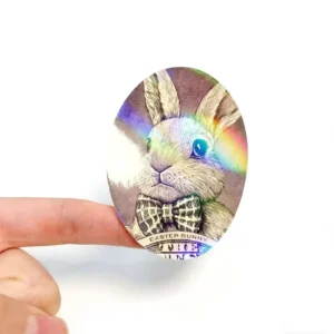 Factory Custom Laser Hologram Adhesive Roll Label Stickers
