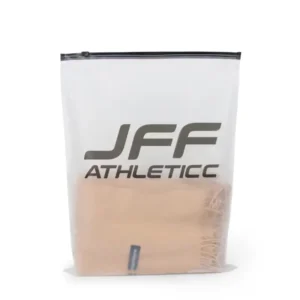 Factory Custom Logo Printed Frosted Matte Clothing Garment T-Shirt Packaging Zipper Bag