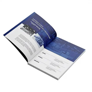 Factory Custom Offset Printed Coated Paper & White Cardboard Picture Album Enterprise Brochure Printing Service