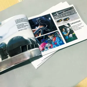 Factory Custom Offset Printing Catalog Brochure Booklet Magazine with Perfect Binding
