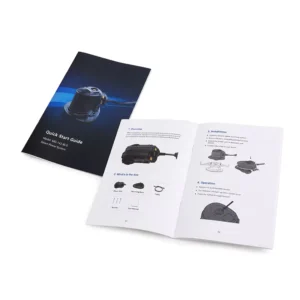 Factory Custom Paper Brochure and Booklet Printing, Product Catalogue and Instruction Manual