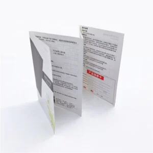Factory Custom Paper Brochure and Flyer Printing Service