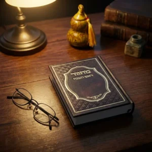 Factory Custom Premium Hebrew New Year Prayer Book Embossed Gold Foil PU Cover Bible Book Printing