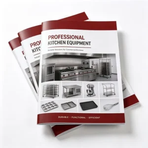 Factory Custom Printed A4 Product Manual Brochure with Film Lamination