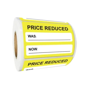 Factory Custom Printed Supermarket Label Stickers
