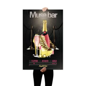 Factory Custom-Size Outdoor Waterproof UV-Resistant Eco-Friendly Movie Poster Printing