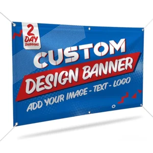 Factory Custom Size PVC Vinyl Aluminum Flagpole Outdoor Promotional Flag Banner Custom Logo Digital Printing CMYK