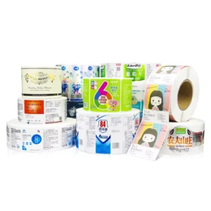 Factory Custom UV Waterproof Self-Adhesive CMYK Color ‘Thank You’ Business Vinyl Stickers, Custom Shapes, Food Labels, Packaging
