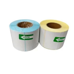 Factory Custom Waterproof Eco-Friendly Adhesive Direct Thermal Labels for Retail Price Tagging and Barcode Scanning
