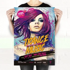 Factory Custom Waterproof Poster Prints A0-A3 50×70 24×36 Inch Paper or Vinyl