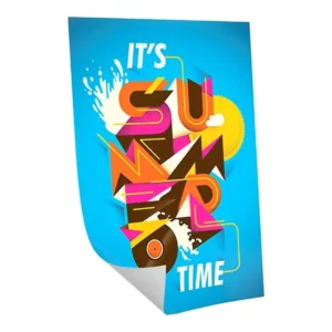Factory Custom Waterproof Vinyl Wall Poster Printing Service A0 A1 A2 A3 A4 24×36