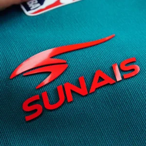 Factory Customized 3D Glossy Silicone Heat Transfer Sticker Logo for Garments