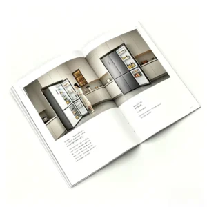 Factory Customized A5 A4 Full-Color Magazine Booklet Instruction Manual Catalog Printing