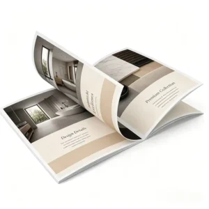 Factory Customized A5 A4 Full Coloring Magazine Booklet Instruction Manual Catalog Booklet Product Company Brochure Printing