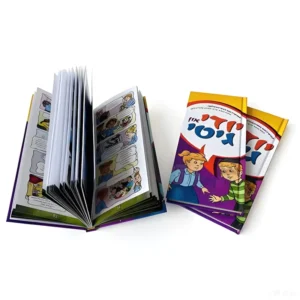 Factory Customized Print Soft Cover Cardboard Story Publishing Booklet Magazine Brochures Catalogue Photo Cook Book Wire Binding