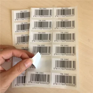 Factory Desktop Adhesive Barcode Sticker Printing