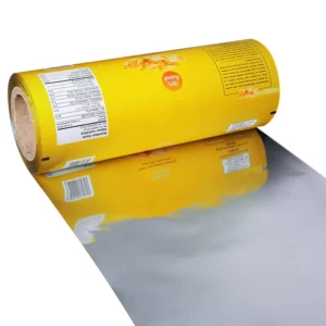 Factory Direct Anti-Freezing Plastic PET Aluminum Foil Laminated Roll Packaging Film for Food