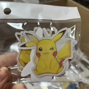 Factory Direct Bulk 3D Lenticular Anime Motion Stickers for Cars and Phones, Waterproof Custom Decals