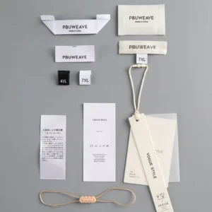 Factory Direct Clothing Plastic Labels Custom Clothing Label Tags