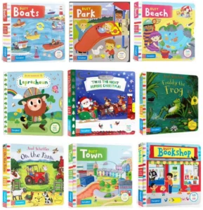 Factory Direct Creative Educational English Busy Pull-out Book for Preschool Education