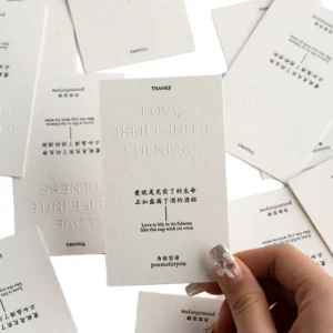 Factory Direct Custom Business Cards with Brand Logo