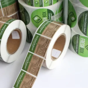 Factory Direct Custom Die-Cut Self-Adhesive Waterproof Vinyl Cosmetic Bottle Labels
