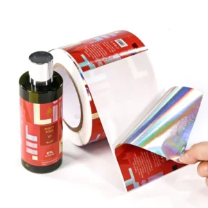 Factory Direct Custom Laser Material Labels Glossy Finish Bottle Packaging Stickers
