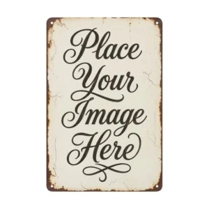 Factory Direct Custom Metal Signs, Waterproof UV Printing for Durable Wall Art and Gift Shop Displays, Low MOQ