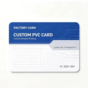 Factory Direct Custom PVC Plastic Loyalty Discount Cards with Custom Artwork