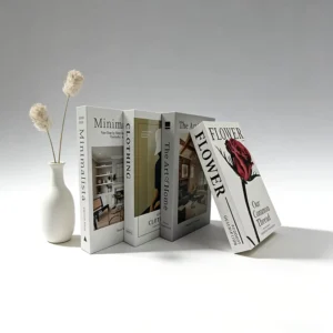 Factory Direct Custom Personalized High Quality Offset Printed Paper Decorative Book Boxes Faux Books Home Decor Print