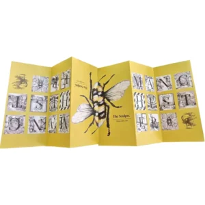 Factory Direct Custom Tri-Fold Business Flyer, Hard Cover, Film Lamination, Art Paper Offset Printing