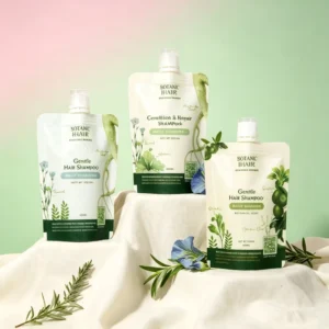 Factory Direct Food Grade Gravure-Printed Shampoo and Lotion Packaging Bags with Screw Spout Cap