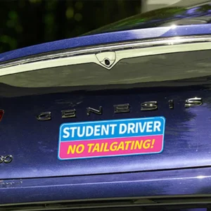 Factory Direct Sales Magnetic Adhesive Reflective Car Stickers Personalized Creative Scratch Body Tail Baby Car Stickers