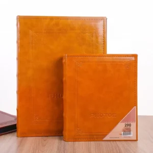 Factory Direct Supply 4R200 PU Leather Pocket Album Classic 6-Inch Customizable Photo Storage Album
