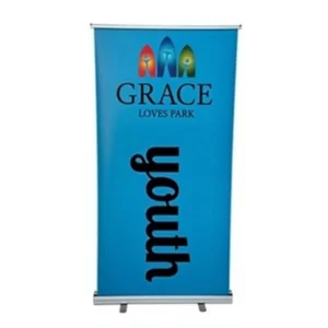 Factory Direct Supply Portable Retractable Waterproof Vinyl Roll-Up Banner Stand with Digital Printing