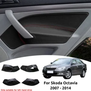 Factory Door Panel Cover Car Interior Door Armrest Panel Cover Sticker Trim for Skoda Octavia