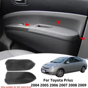 Factory Door Panel Cover Car Interior Door Armrest Panel Cover Sticker Trim for Toyota Prius