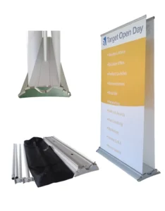 Factory Double-Sided Wide-Base Roll-Up Banner