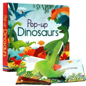 Factory Hardcover Children’s Board Book, 3D Pop-Up Book with Colorful Cover
