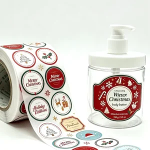 Factory High-Quality Scratch-Resistant Glossy/Matte Custom Packaging Label Stickers