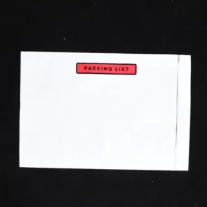 Factory High Transparency Self Adhesive 4mic Thick Side Gusset Eco Friendly Packing List Envelope Moisture Plastic