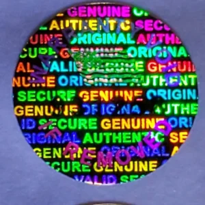 Factory-Made Triple-Proof Digital Holographic Anti-Counterfeiting Labels