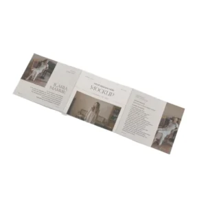 Factory Price Custom Brochure Flyer Print Company Manual Voucher Printing Booklet Printing Coated Paper Art Paper