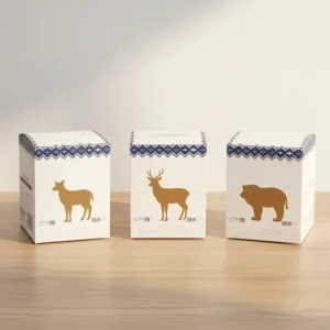 Factory Price Folding White Cardboard Paper Boxes Custom Paper Box Packaging