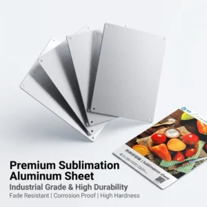 Factory Price Sublimation Blank Aluminum Sheet 1060/5052 Printing Plate Blanks for Advertising Signs and Decoration