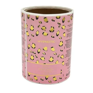 Factory Printed Foil-Stamped Hand Cream Self-Adhesive Labels Waterproof Cosmetic Packaging Roll