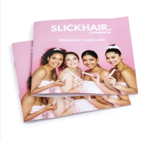 Factory Printing Custom Small Size A5 A6 Riding Staple Booklet Cosmetics Saddle Stitch Booklet Magazines Catalogue Printing