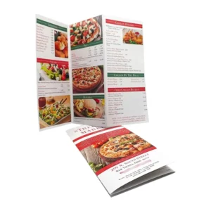 Factory Produce Customized Glossy Tri Folded Leaflet Pamphlet Brochure Flyer Printing for Business
